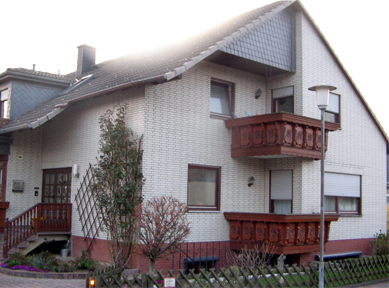 Haus mit Klinkerfassade